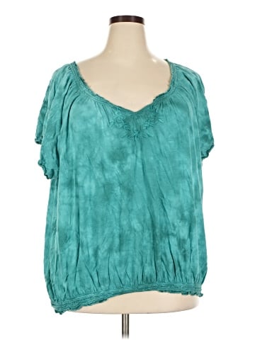 SONOMA life + style Short Sleeve Blouse (view 1)