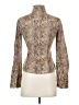 Bebe Paisley Tan Long Sleeve Blouse Size XS - photo 2