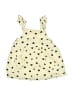 Rabbit Bear 100% Cotton Hearts Yellow Dress Size 3-6 mo - photo 1