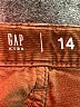 Gap Kids 100% Cotton Brown Khakis Size 14 - photo 3