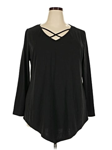 Emery Rose 3/4 Sleeve T-Shirt (view 1)
