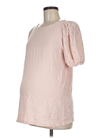 Isabel Maternity Short Sleeve Top (view 1)