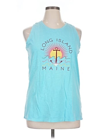 blue 84 Sleeveless T-Shirt (view 1)
