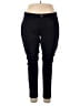Ellen Tracy Solid Black Blue Casual Pants Size XL - photo 1