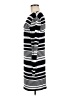 Jennifer Lopez Stripes Black Casual Dress Size M - photo 5