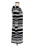 Jennifer Lopez Stripes Black Casual Dress Size M - photo 4