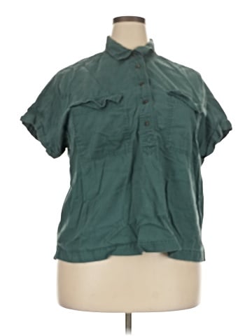 Universal Thread Short Sleeve Blouse (view 1)
