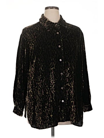 Coldwater Creek Long Sleeve Button-Down Shirt (view 1)