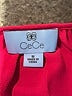 CeCe Pink Short Sleeve Blouse Size M - photo 7