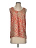 Eclair Orange Sleeveless Blouse Size S - photo 1