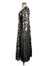 Cinq à Sept 100% Polyester Paisley Black Casual Dress Size 0 - photo 5