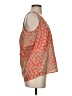 Eclair Orange Sleeveless Blouse Size S - photo 4