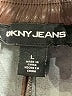 DKNY Jeans 100% Polyurethane Brown Casual Pants Size L - photo 7