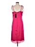 BCBG Paris 100% Polyester Solid Pink Casual Dress Size M - photo 2