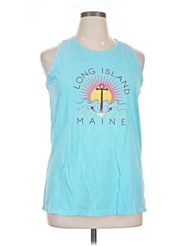 blue 84 Sleeveless T-Shirt (view 1)