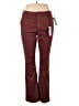 STUDIO BLUE Burgundy Jeans Size 33 waist - photo 1