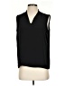 T Tahari 100% Polyester Black Sleeveless Blouse Size S - photo 1