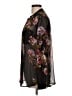 Kut from the Kloth 100% Polyester Floral Black Long Sleeve Blouse Size L - photo 5