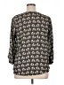 Pixley 100% Polyester Gray 3/4 Sleeve Blouse Size XL - photo 2