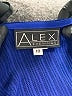 Alex Evenings Blue Jacket Size 18 - photo 7