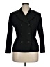 Oleg Cassini 100% Acetate Black Blazer Size 14 Petite - photo 1