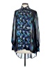 Kirna Zabête at Target 100% Polyester Blue Long Sleeve Blouse Size S - photo 1