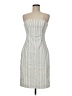 Express Stripes Gray Casual Dress Size 7 - 8 - photo 1