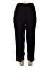 Perceptions 100% Polyester Solid Black Dress Pants Size 14 - photo 1