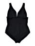Bare Necessities Solid Black One Piece Swimsuit Size 12 - photo 2