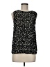 Max Studio 100% Polyester Black Sleeveless Blouse Size M - photo 1