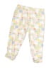 Mud Pie Floral White Casual Pants Size 4T - photo 2