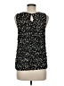 Max Studio 100% Polyester Black Sleeveless Blouse Size M - photo 2