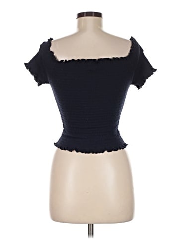 Aqua Short Sleeve Top (view 2)