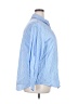 Unbranded Stripes Blue 3/4 Sleeve Blouse Size XXL - photo 4