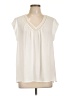 DR2 100% Polyester Ivory Sleeveless Blouse Size L - photo 1