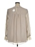 Cato Ivory Long Sleeve Blouse Size XL - photo 2