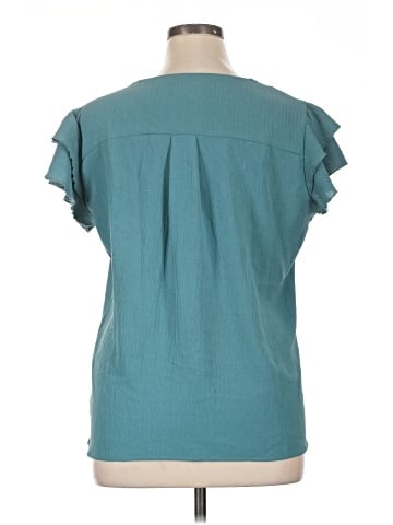Blooming Jelly Short Sleeve Blouse (view 2)