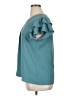 Blooming Jelly Teal Short Sleeve Blouse Size XL - photo 5