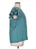 Blooming Jelly Teal Short Sleeve Blouse Size XL - photo 4