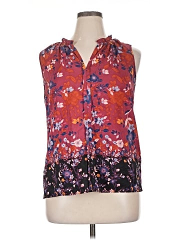 Market and Spruce Sleeveless Blouse (view 1)