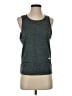 Nike 100% Polyester Gray Active Tank Size S - photo 1