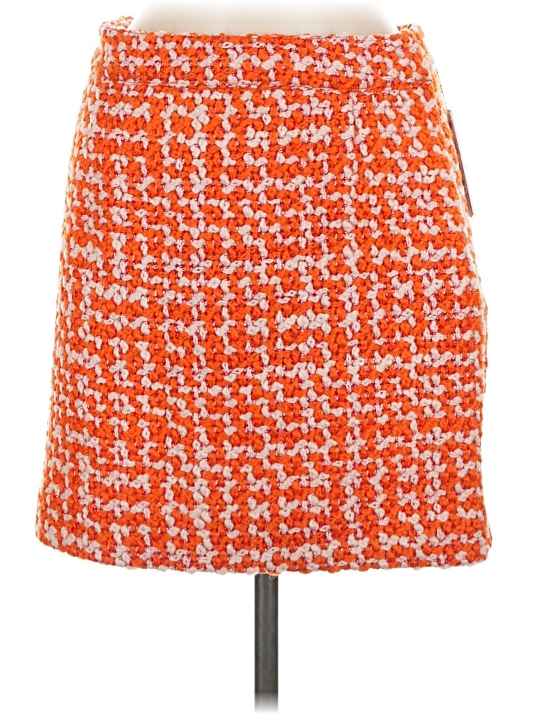 Essentiel Antwerp Wool Skirt In Orange