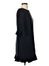 CeCe 100% Polyester Solid Black Casual Dress Size 4 - photo 4