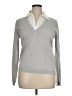 Chaps Gray Long Sleeve Top Size XL - photo 1