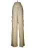 The Noli Shop Metallic Gold Cargo Pants Size 8 - photo 1