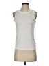 Halogen Ivory Sleeveless T-Shirt Size XS - photo 1