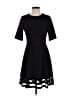 Calvin Klein Solid Black Casual Dress Size 8 (petite) - photo 1