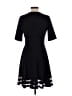Calvin Klein Solid Black Casual Dress Size 8 (petite) - photo 2