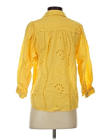 Forever That Girl for Anthropologie 3/4 Sleeve Button-Down Shirt (view 2)