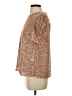 THML Gold Short Sleeve Blouse Size S - photo 5